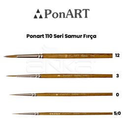 Ponart - Ponart 110 Seri Samur Fırça