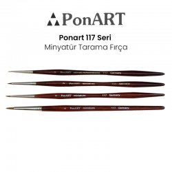 Ponart - Ponart 117 Seri Minyatür Fırça