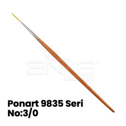 Ponart 9835 Seri Round Long Çizgi Fırçası - Thumbnail