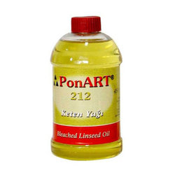 Ponart Ağartılmış Keten Yağı 212-Bleached Linseed Oil - Thumbnail