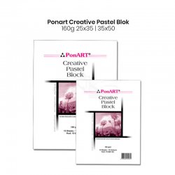 Ponart - Ponart Creative Pastel Blok 160g 15 Yaprak