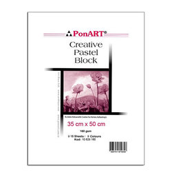 Ponart - Ponart Creative Pastel Blok 160g 15 Yaprak (1)