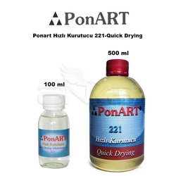 Ponart - Ponart Hızlı Kurutucu 221-Quick Drying