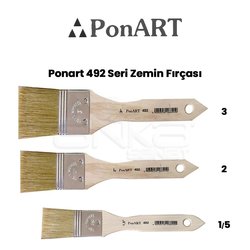 Ponart 492 Seri Zemin Fırçası - Thumbnail