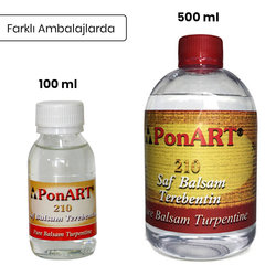 Ponart - Ponart Saf Balsam Terebentin 210-Pure Balsam Turpentine (1)
