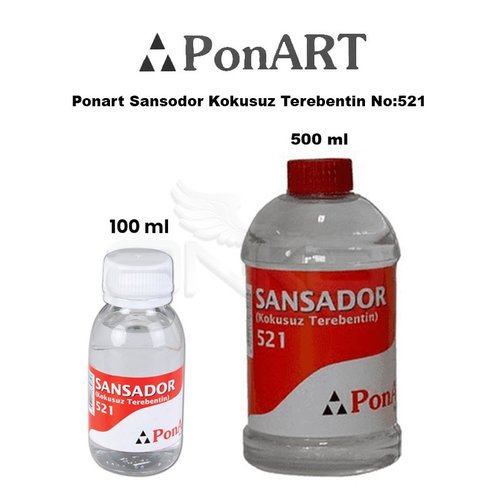 Ponart Sansodor Kokusuz Terebentin No:521
