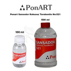 Ponart - Ponart Sansodor Kokusuz Terebentin No:521