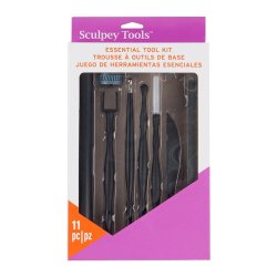 Ponart - Ponart Sculpey Essential Tool Kit 11 Parça