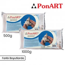 Ponart - Ponart Seramik Hamuru Beyaz