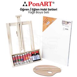 Ponart - Ponart Yağlı Boya Seti PHS-10