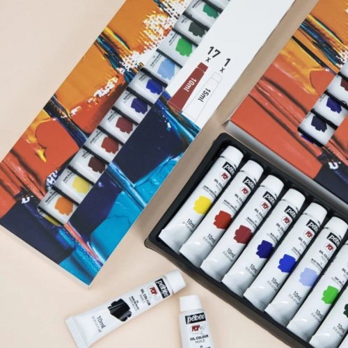 Pebeo Pop Art Akrilik Boya Seti 17x10ml ve 1x15ml 669710