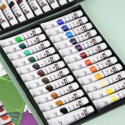 Pebeo - Pebeo Pop Art Akrilik Boya Seti 23x10ml +1 Tüp 15ml Beyaz 669720 (1)