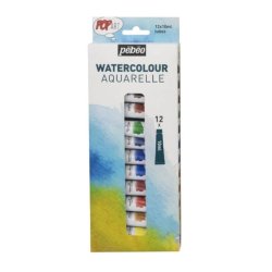 Pebeo - Pebeo Pop Art Sulu Boya Seti 12x10ml 669900