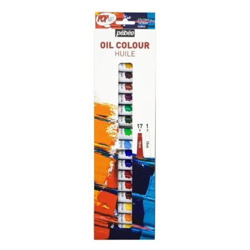 Pebeo Pop Art Yağlı Boya Seti 17x10ml ve 1x15ml 669610
