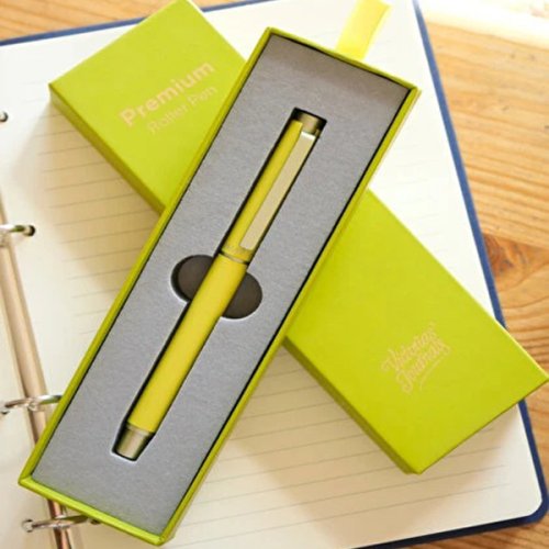 Victorias Journals Premium Roller Kalem Kutulu Açık Yeşil