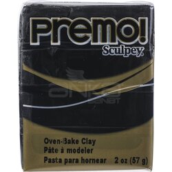 Sculpey - Premo Polimer Kil 57g 5042 Black