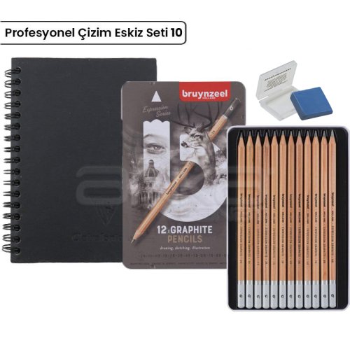 Anka Art Profesyonel Çizim Eskiz Seti 10