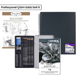 Anka Art - Anka Art Profesyonel Çizim Eskiz Seti 6