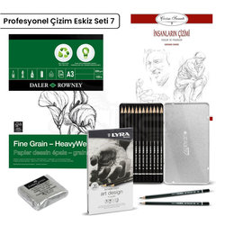 Anka Art - Anka Art Profesyonel Çizim Eskiz Seti 7