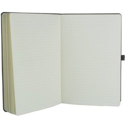 PULKO Notebook Not Defteri Termo Deri Çizgili Kırmızı 80g 16x24cm - Thumbnail