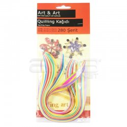 Anka Art - Quilling Kağıdı 35cm 280 Şerit Kod:QP-280