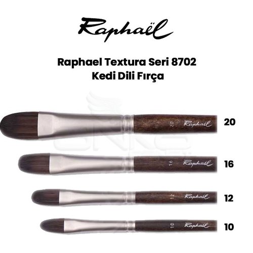 Raphael Textura Seri 8702 Kedi Dili Fırça