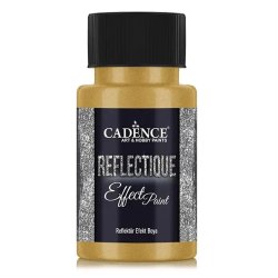 Cadence - Cadence Reflektör Efekt Boya 50ml 01 Altın 