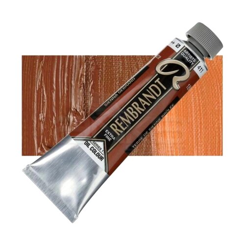Rembrandt 40ml Yağlı Boya Seri:1 No:411 Burnt Sienna - 411 Burnt Sienna