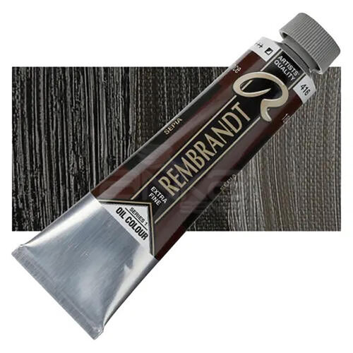 Rembrandt 40ml Yağlı Boya Seri:1 No:416 Sepia - 416 Sepia