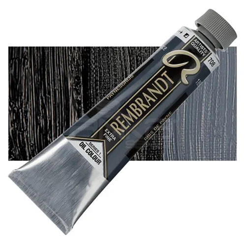 Rembrandt 40ml Yağlı Boya Seri:1 No:708 Paynes Grey - 708 Payne's Grey