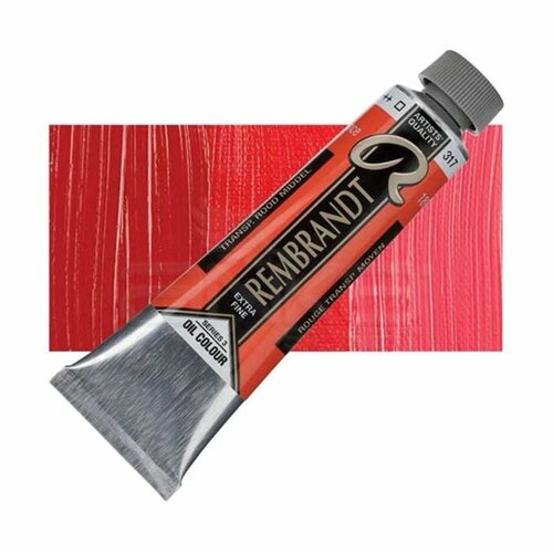 Rembrandt 40ml Yağlı Boya Seri:3 No:317 Transp. Red M - 317 Transp. Red M