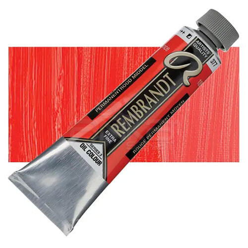 Rembrandt 40ml Yağlı Boya Seri:3 No:377 Permanent Red M - 377 Permanent Red M