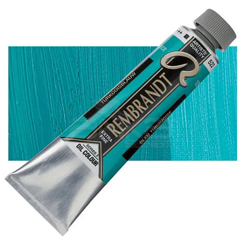 Rembrandt 40ml Yağlı Boya Seri:3 No:522 Turquoise Blue - 522 Turquoise Blue