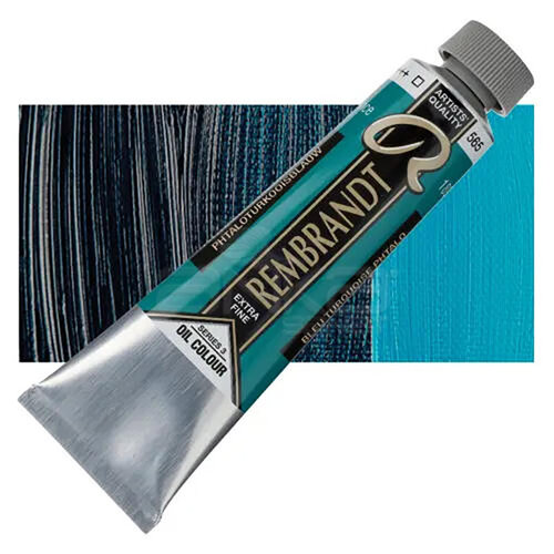 Rembrandt 40ml Yağlı Boya Seri:3 No:565 Phthalo Turquoise Blue - 565 Phthalo Turquoise Blue