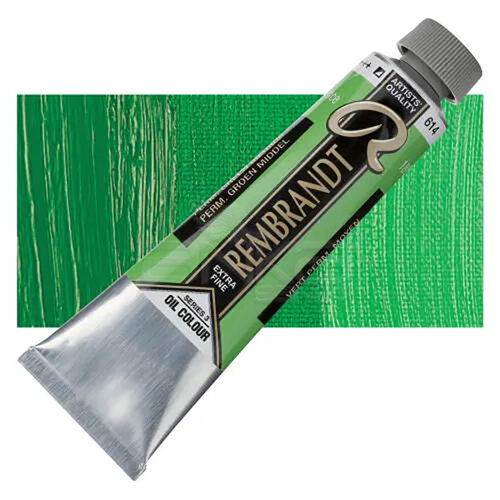 Rembrandt 40ml Yağlı Boya Seri:3 No:614 Perm Green M - 614 Perm Green M