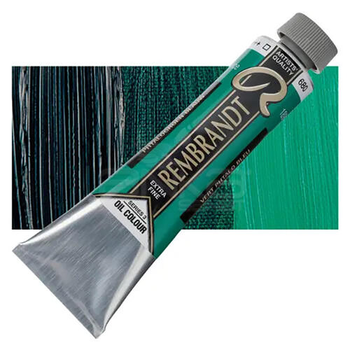 Rembrandt 40ml Yağlı Boya Seri:3 No:680 Phthalo Green Blue - 680 Phthalo Green Blue