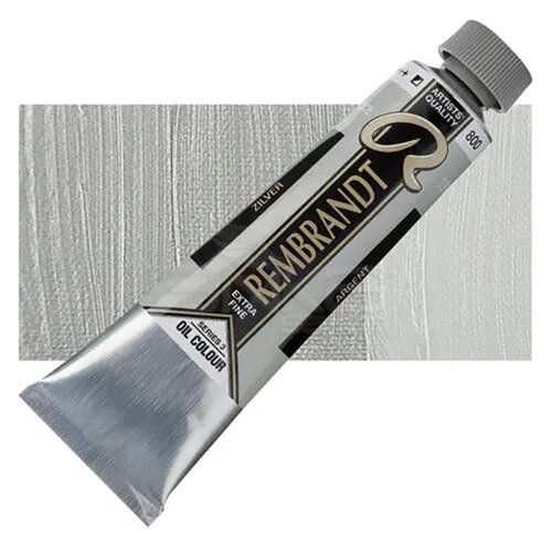 Rembrandt 40ml Yağlı Boya Seri:3 No:800 Silver - 800 Silver