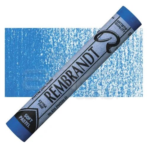 Rembrandt Soft Pastel Boya Phthalo Blue 570.5