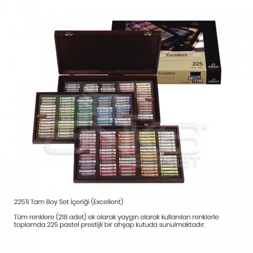Rembrandt Soft Pastel Excellent Set 225li