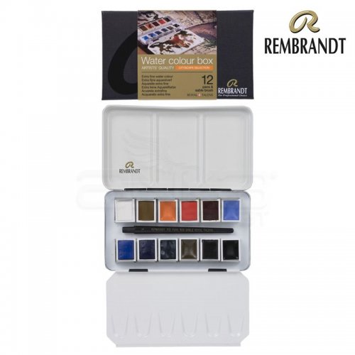 Rembrandt Sulu Boya Seti 12 Renk + Fırça Cityscape Selection