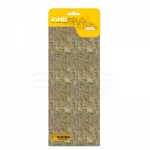 Eshel Renkli Küp Taş Desenli Karton Duvar 1/100 Paket İçi:3