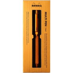 Rhodia - Rhodia Script 3-in-1 Mechanical Pencil Multifonksiyon Kalem Orange 0.5mm