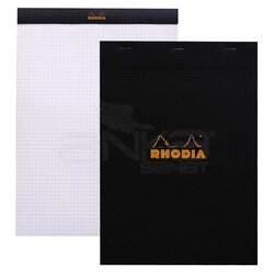 Rhodia Basic Bloknot Siyah Kapak 80g 80 Yaprak 210x297mm - Thumbnail