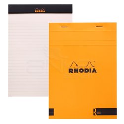 Rhodia - Rhodia Basic Bloknot Turuncu Kapak 90g 70 Yaprak 148x210mm