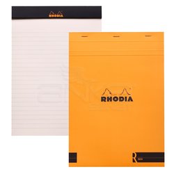 Rhodia - Rhodia Basic Bloknot Turuncu Kapak 90g 70 Yaprak 210x297mm