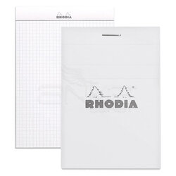 Rhodia - Rhodia Basic Bloknot Beyaz Kapak 80g 80 Yaprak A5 (1)