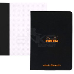 Rhodia Basic Siyah Kapak Defter 80g 48 Yaprak 210x297mm - Thumbnail