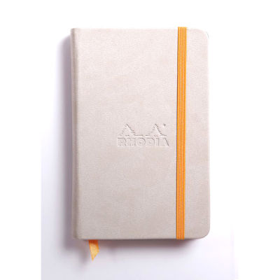 Rhodia Boutique Rodiarama Renkler Italyan Deri Çizgisiz Defter Beige A6 96 Yaprak - Beige