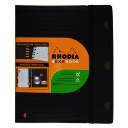 Rhodia Exa Book Refilable Organizer Defter 16x21cm 80 Yaprak 80g - Thumbnail