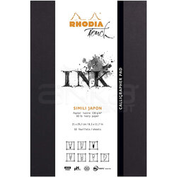 Rhodia Touch Calligrapher Pad Bez Cilti Blok 50 Yaprak 130g - Thumbnail